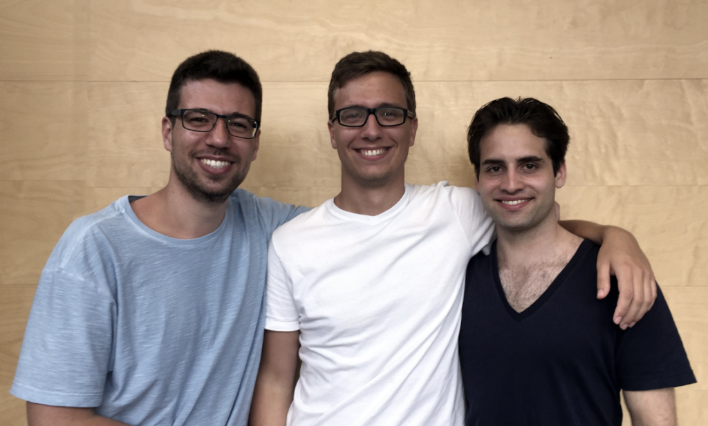 Picture of the founders at ETH Zurich in 2016